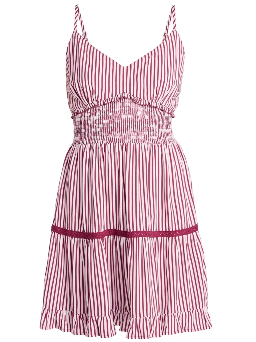 No Boundaries Ruffle Smocked Mini Dress